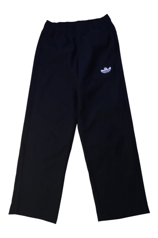 A Black Sweatpants from Adidas in size 7Y for neutral. (Front View)