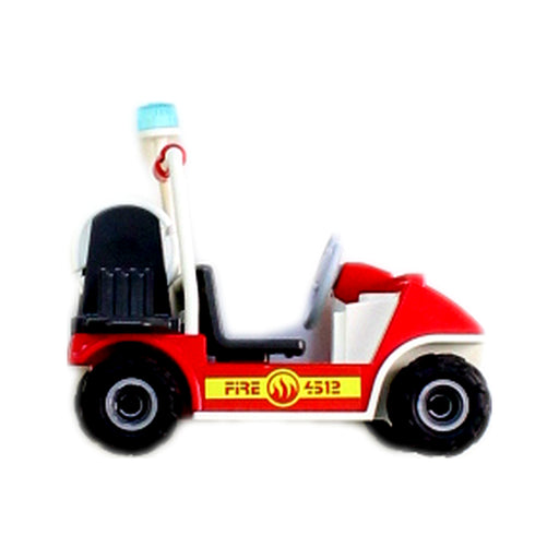A Red Cars Trucks Trains & Remote Control from Playmobil in size 4T for boy. (Front View)