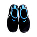 A Black Aqua Shoes from Arena in size 7Y for boy. (Back View)