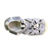 A Grey Sandals from Keen in size 7Y for girl. (Front View)