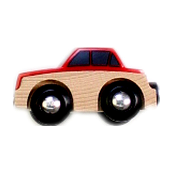 A Red Cars Trucks Trains & Remote Control from Brio in size 3T for boy. (Back View)