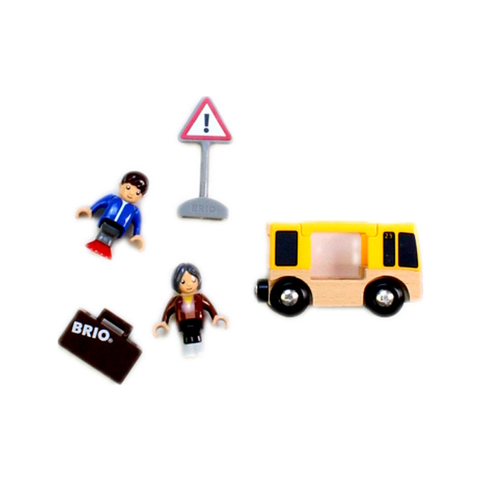 A Multicolour Cars Trucks Trains & Remote Control from Brio in size 3T for boy. (Front View)