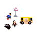 A Multicolour Cars Trucks Trains & Remote Control from Brio in size 3T for boy. (Front View)