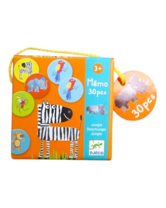 A Orange Board Games & Puzzles from Djeco in size 3T for neutral. (Front View)