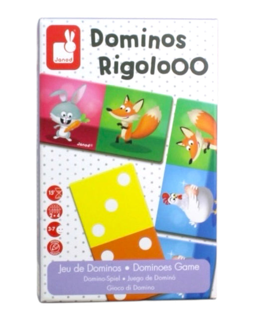 A Multicolour Board Games & Puzzles from Janod in size 3T for neutral. (Front View)