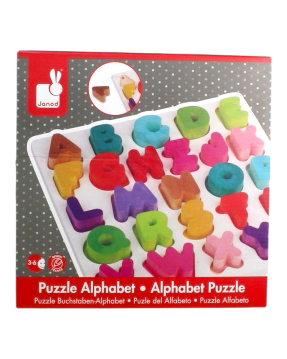 A Multicolour Board Games & Puzzles from Janod in size 3T for neutral. (Front View)
