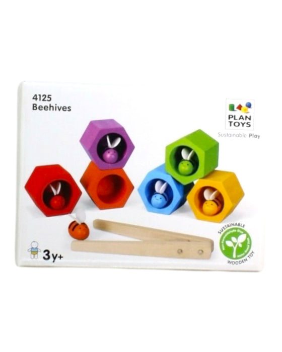 A Multicolour Educational Games & Activity Sets from Plan Toys in size 3T for neutral. (Front View)