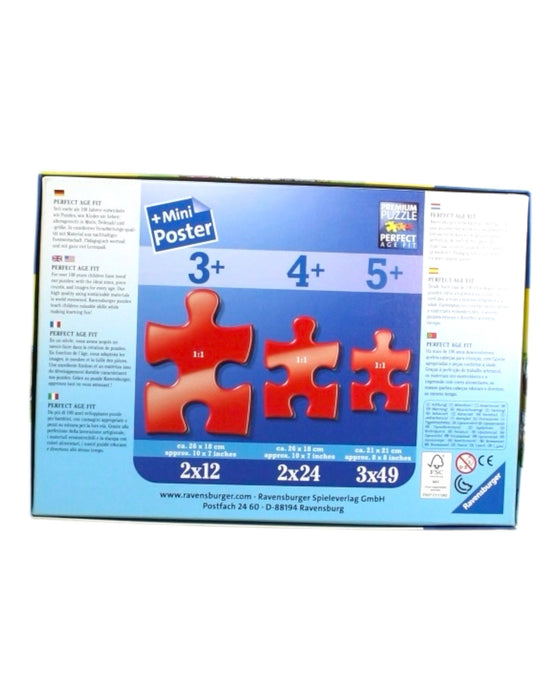 A Multicolour Board Games & Puzzles from Ravensburger in size 5T for neutral. (Back View)