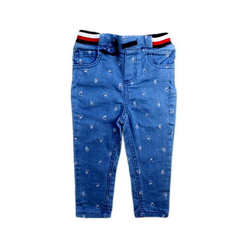 A Blue Jeans from Tommy Hilfiger in size 12-18M for neutral. (Front View)