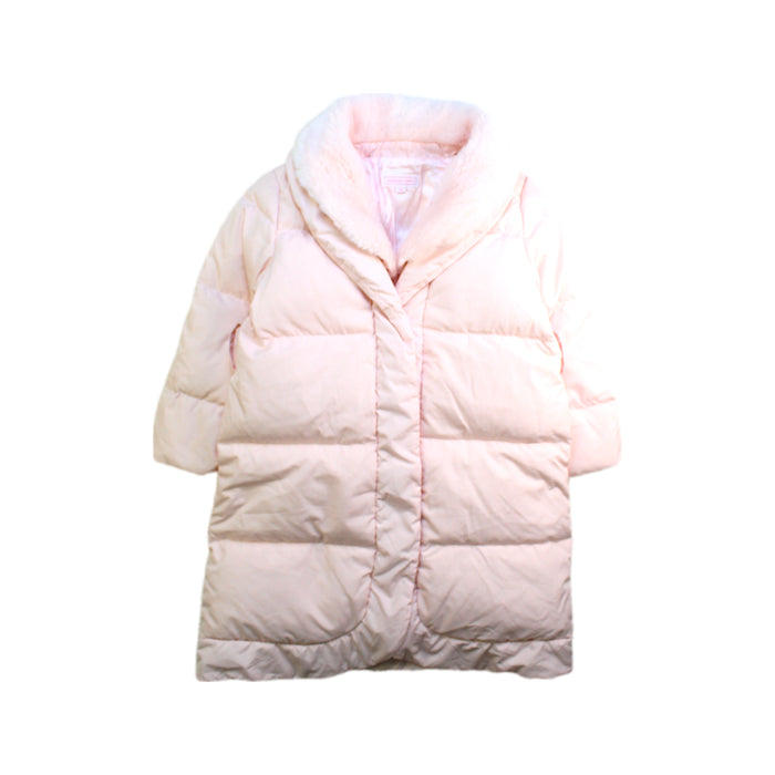 A Pink Puffer/Quilted Coats & Outerwear from Nicholas & Bears in size 3T for girl. (Front View)