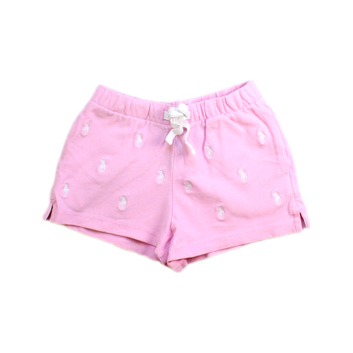 A Pink Shorts from Polo Ralph Lauren in size 2T for girl. (Front View)