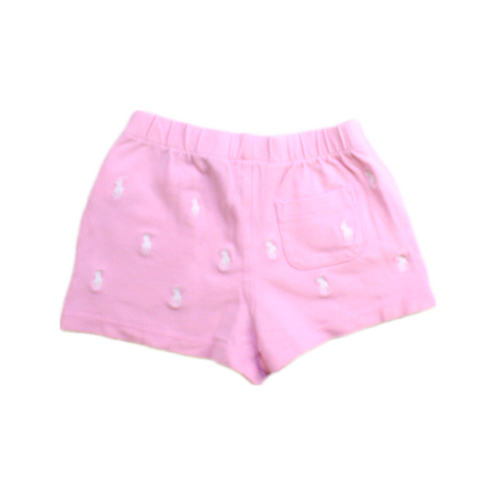 A Pink Shorts from Polo Ralph Lauren in size 2T for girl. (Back View)