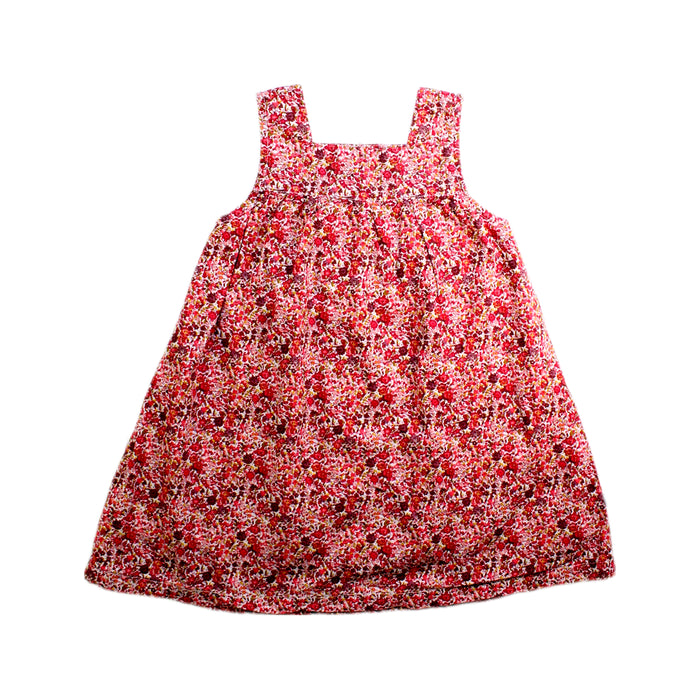 A Red Sleeveless Dresses from Wheat in size 3T for girl. (Front View)