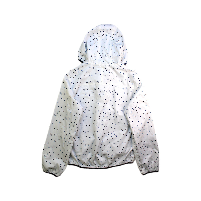 A White Lightweight Jackets from Levi's in size 11Y for girl. (Back View)