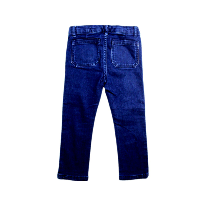 A Blue Jeans from Jacadi in size 3T for girl. (Back View)