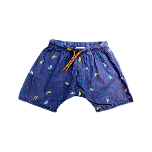 A Blue Shorts from Paul Smith in size 3T for boy. (Front View)