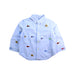A Blue Long Sleeve Shirts from Ralph Lauren in size 12-18M for boy. (Front View)