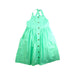 A Green Sleeveless Dresses from Seed in size 10Y for girl. (Front View)