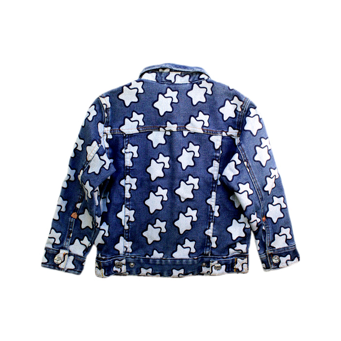 A Blue Lightweight Jackets from Evisu in size 4T for girl. (Back View)