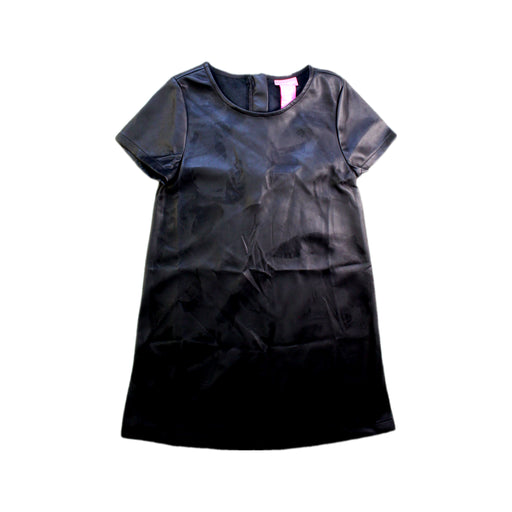 A Black Short Sleeve Dresses from Isaac Mizrahi in size 7Y for girl. (Front View)