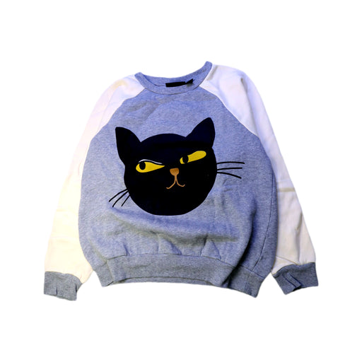 A Grey Crewneck Sweatshirts from Mini Rodini in size 10Y for neutral. (Front View)