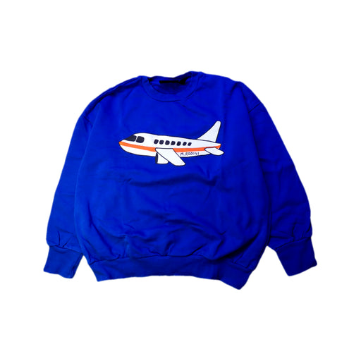 A Blue Crewneck Sweatshirts from Mini Rodini in size 9Y for boy. (Front View)