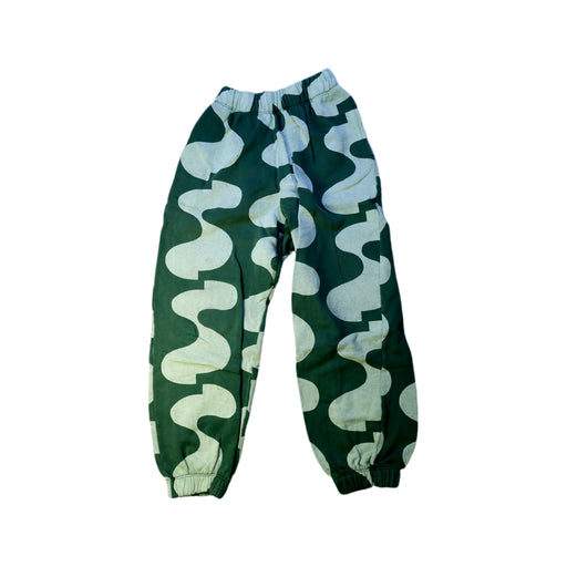 A Green Sweatpants from Main Story in size 8Y for boy. (Front View)