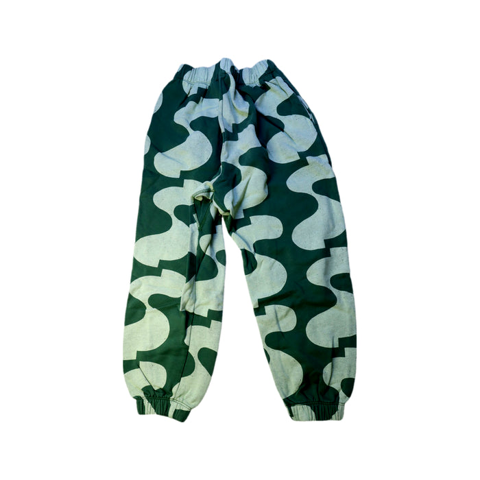 A Green Sweatpants from Main Story in size 8Y for boy. (Back View)