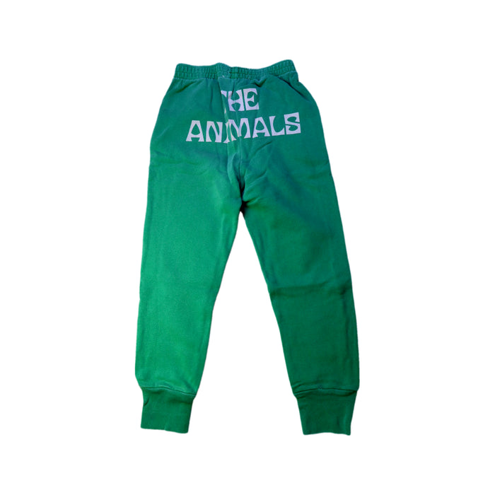 A Green Sweatpants from The Animals Observatory in size 8Y for boy. (Back View)
