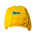 A Yellow Crewneck Sweatshirts from The Animals Observatory in size 10Y for boy. (Front View)