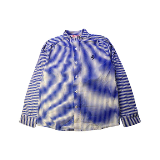 A Blue Long Sleeve Shirts from The Animals Observatory in size 8Y for boy. (Front View)