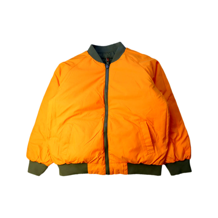 A Green Puffer/Quilted Jackets from Mini Rodini in size 8Y for neutral. (Back View)