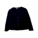 A Navy Cardigans from Petit Bateau in size 12Y for girl. (Front View)
