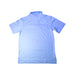 A Blue Short Sleeve Polos from Peter Millar in size 9Y for boy. (Back View)