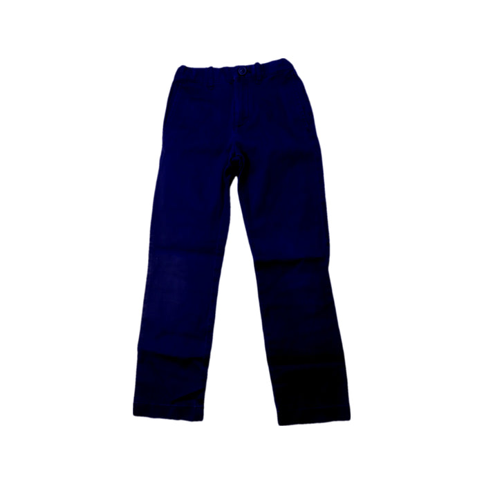 A Navy Casual Pants from Crewcuts in size 7Y for boy. (Front View)