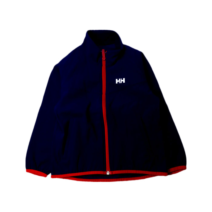 A Navy Rain Jackets from Helly Hansen in size 4T for boy. (Front View)