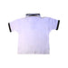 A White Short Sleeve Polos from Burberry in size 6T for boy. (Back View)