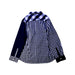 A Navy Long Sleeve Shirts from Kladskap in size 7Y for boy. (Back View)