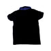 A Black Short Sleeve Polos from Mayoral in size 6T for boy. (Back View)