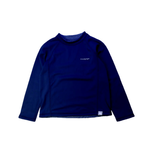 A Navy Rash Guards from Moody Tiger in size 6T for neutral. (Front View)
