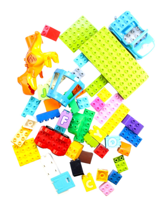A Multicolour Lego & Building Blocks from LEGO in size 3T for neutral. (Front View)