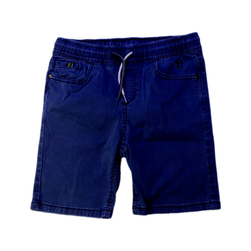 A Navy Shorts from Mayoral in size 6T for boy. (Front View)