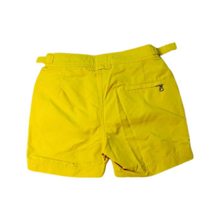A Yellow Shorts from Orlebar Brown in size 6T for boy. (Back View)