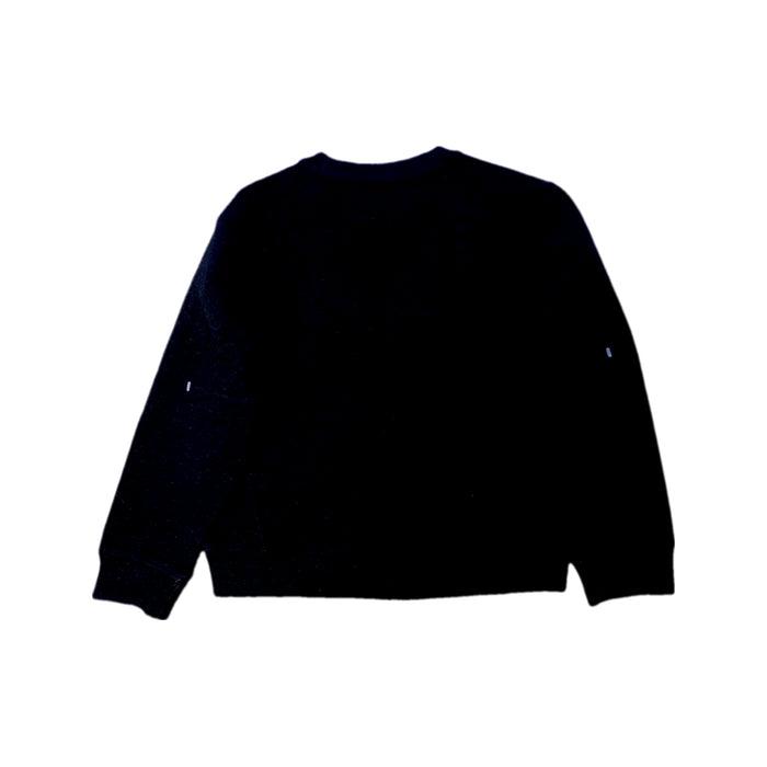 A Black Crewneck Sweatshirts from Moody Tiger in size 6T for boy. (Back View)
