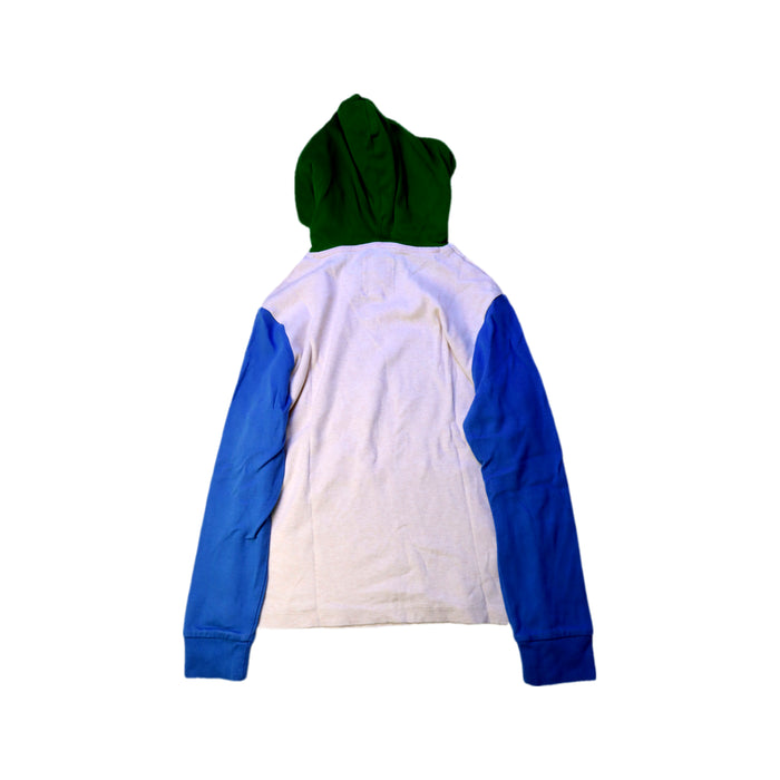 A Green Hooded Sweatshirts from Boden in size 8Y for boy. (Back View)