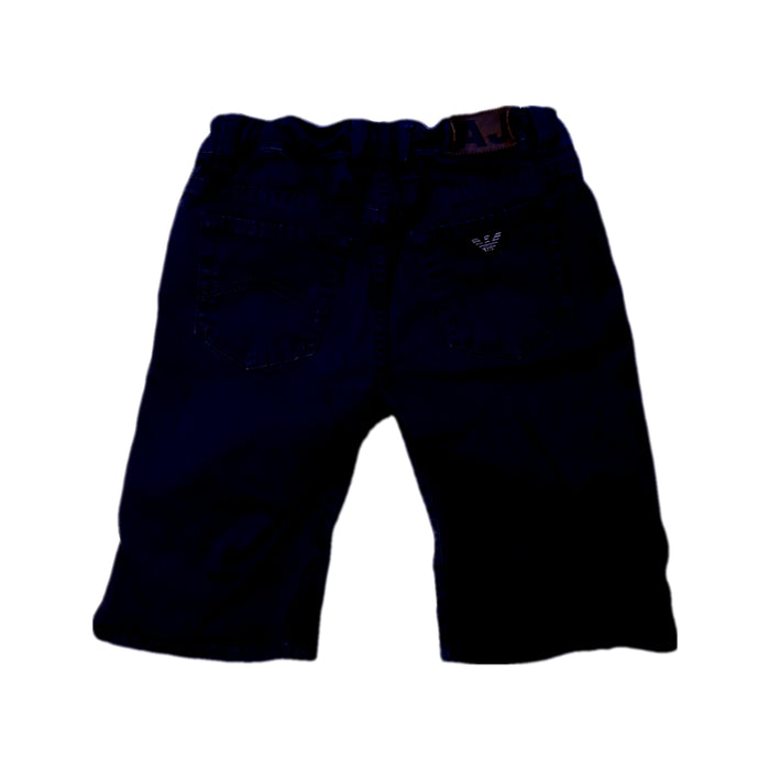A Black Shorts from Armani in size 8Y for boy. (Back View)