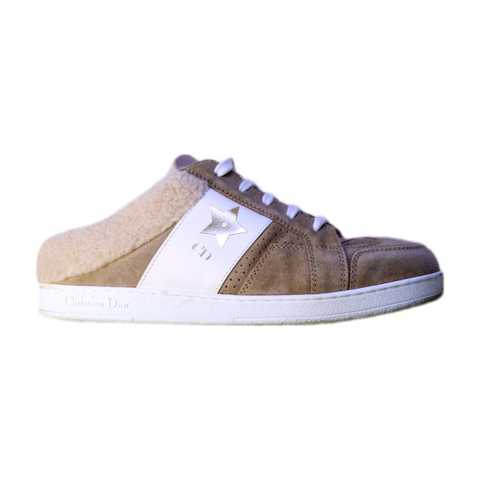 A Beige Sneakers from Dior in size 11Y for girl. (Front View)