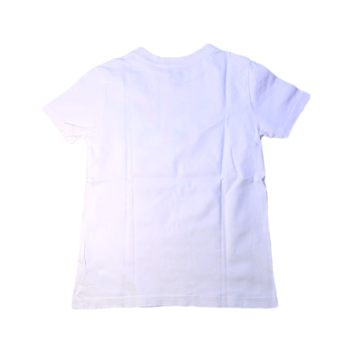 A White Short Sleeve T Shirts from Polo Ralph Lauren in size 6T for boy. (Back View)