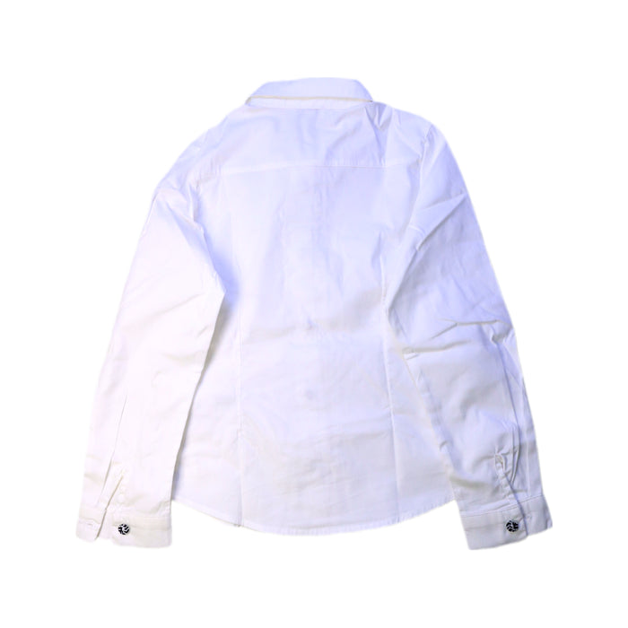 A White Long Sleeve Shirts from Kenzo in size 6T for boy. (Back View)