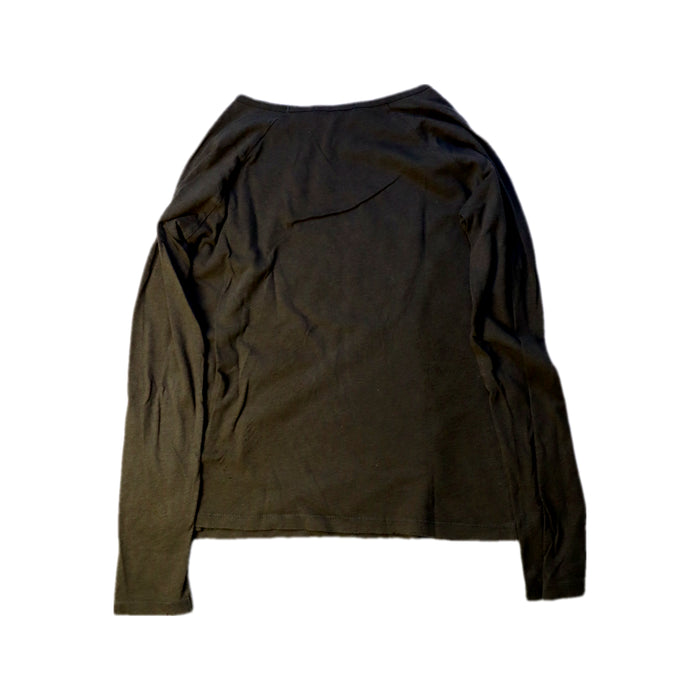 A Black Long Sleeve T Shirts from Bonpoint in size 10Y for girl. (Back View)